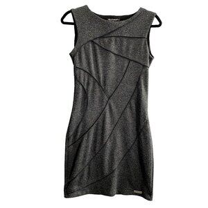 RINASCIMENTO Women Sheath Dress Sz M Black Sleeveless Pullover Italian 74-17